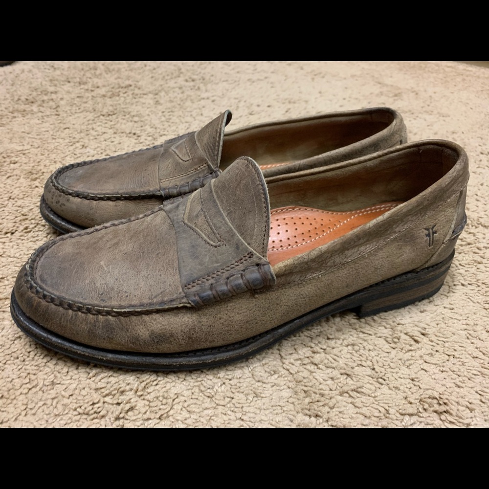 Frye Adam penny loafer size 10